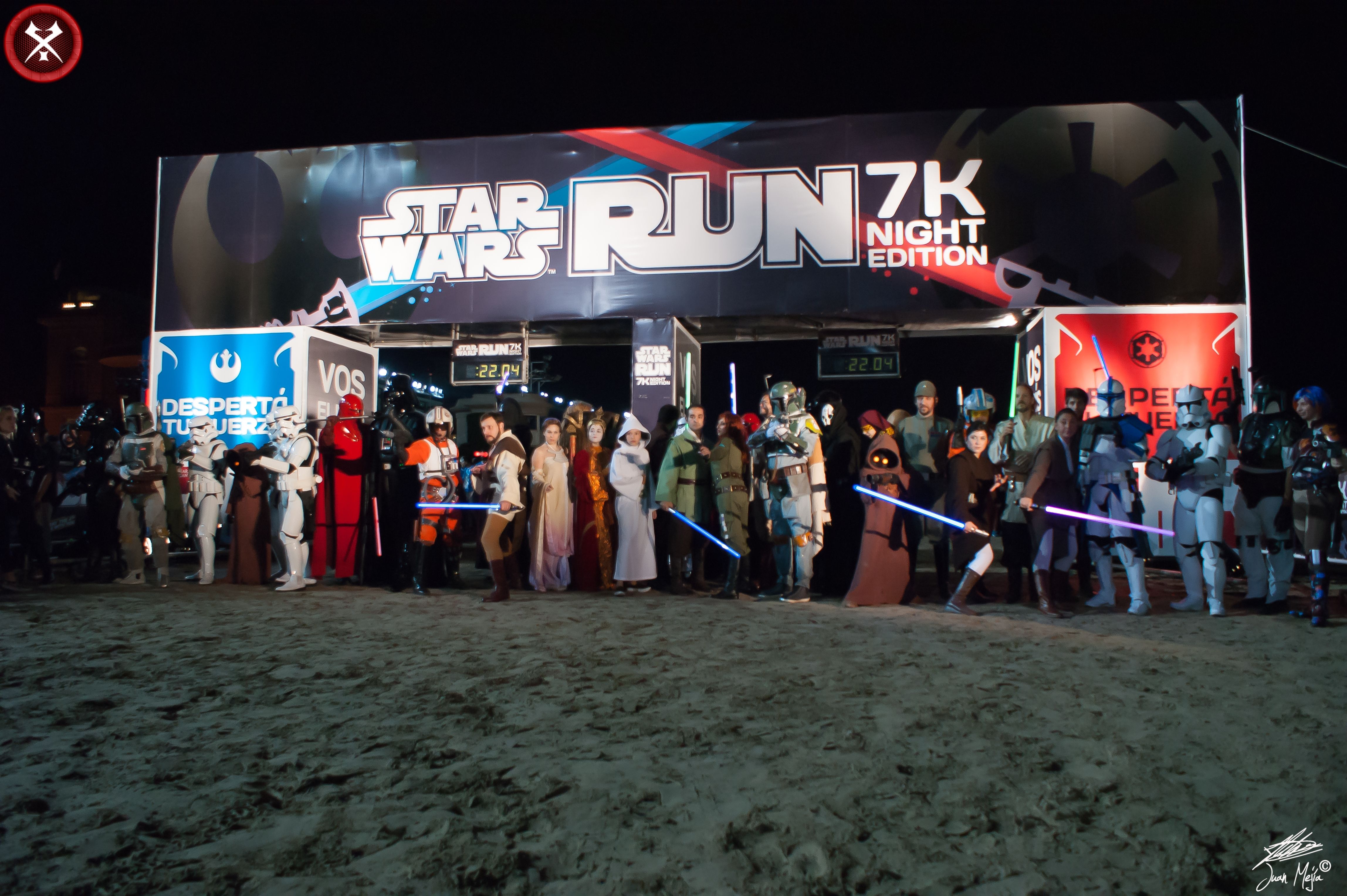 El caminante Capítulo 8 «Star Wars Run 7K Night Edition»