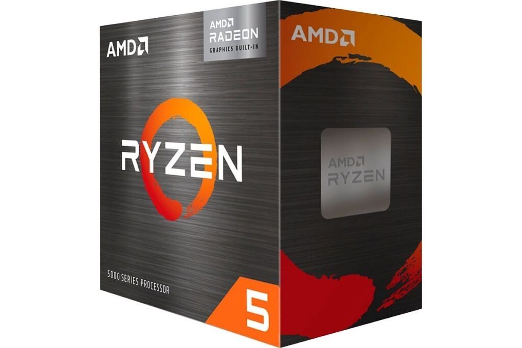 Retail box of the AMD Ryzen 5 5600G processor