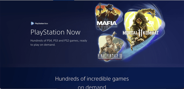 Playstation Now title
