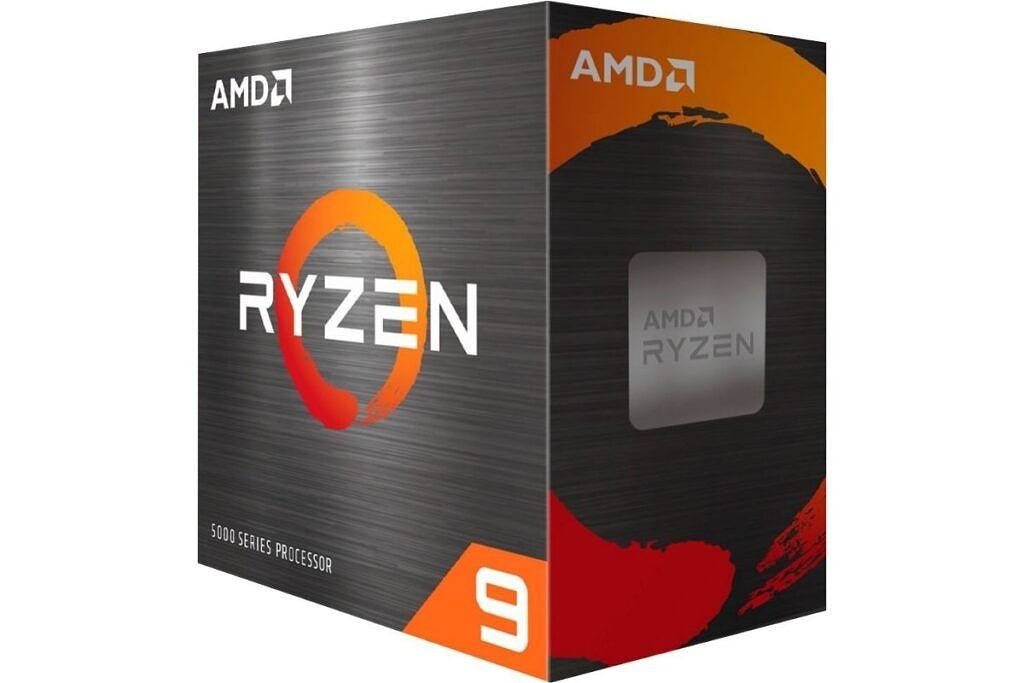 Retail box of the AMD Ryzen 9 5900X CPU