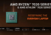 AMD presenta su Nueva Línea de CPUs Ryzen Serie 7020 y Athlon Serie 7020 – Características y Especificaciones