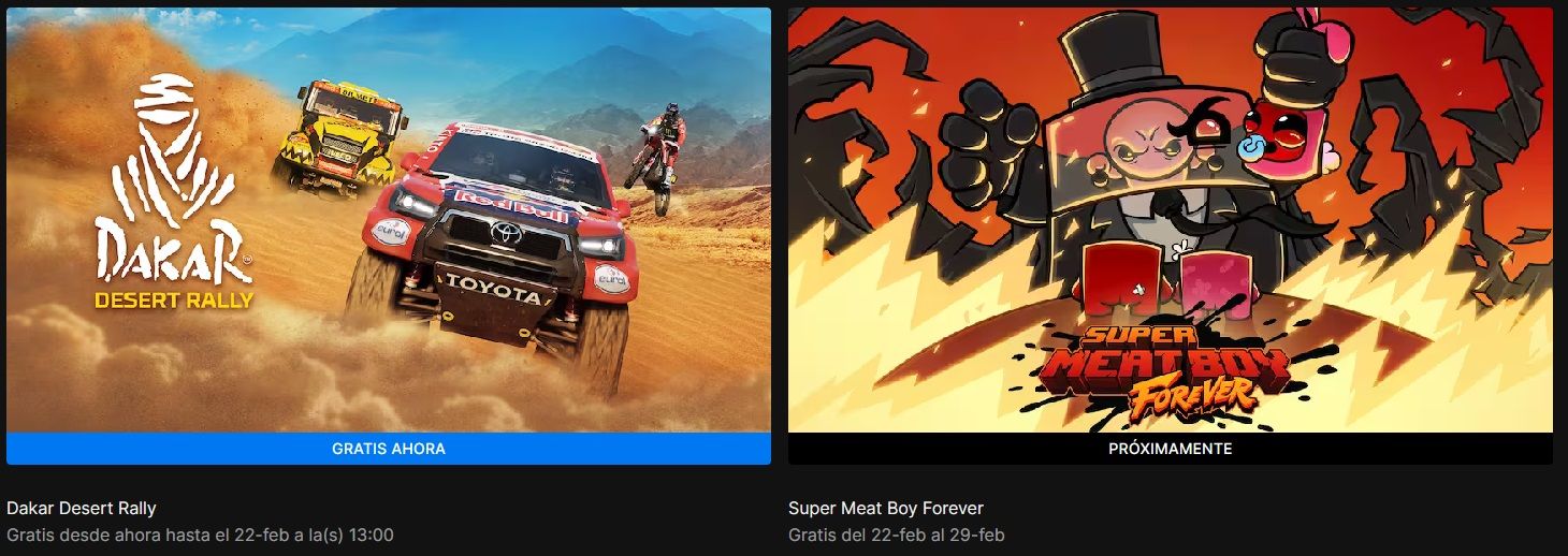 Super Meat Boy Forever gratis epic games store