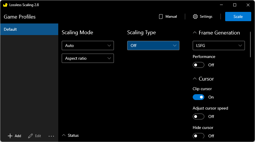 lsfg 2.0 lossless scaling 2.8