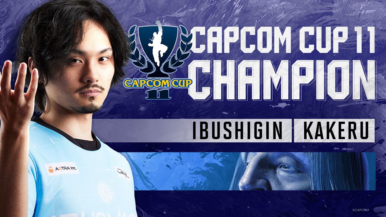 Kakeru se corona campeón de Street Fighter 6 en la Capcom Cup 11