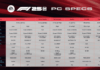F1 25 – Requisitos Oficiales de PC para 1080p, 1440p, 4K, 8K, VR y Path Tracing
