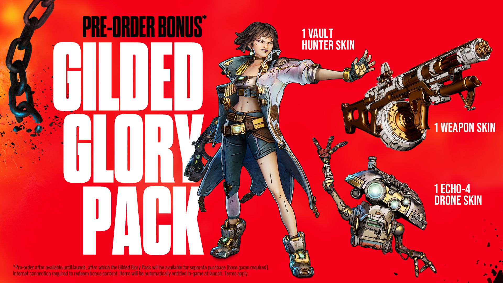 Borderlands 4 Gilded Glory Pack