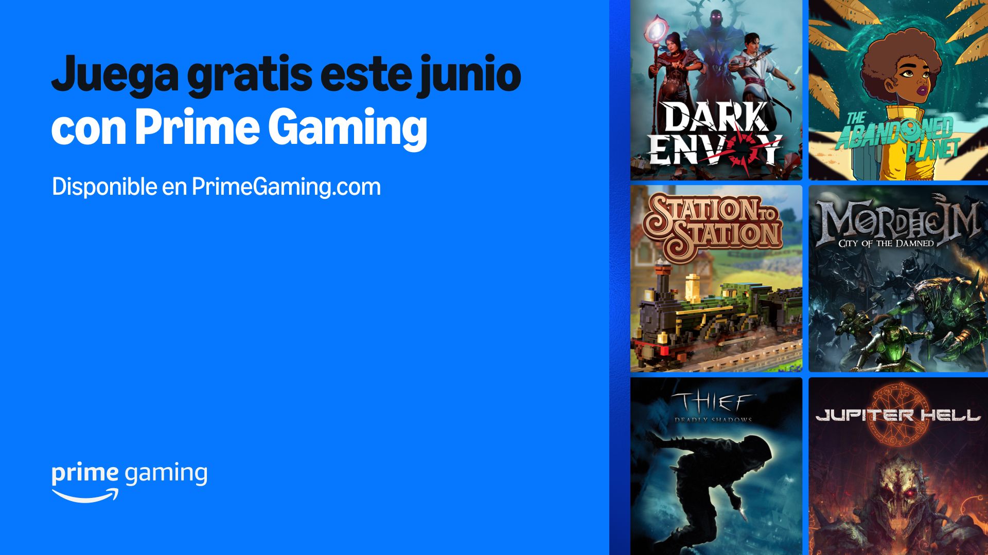 Juegos GRATIS con Prime Gaming en Junio: Morheim, Dark Envoy, FATE, Thief: Deadly Shadows y más
