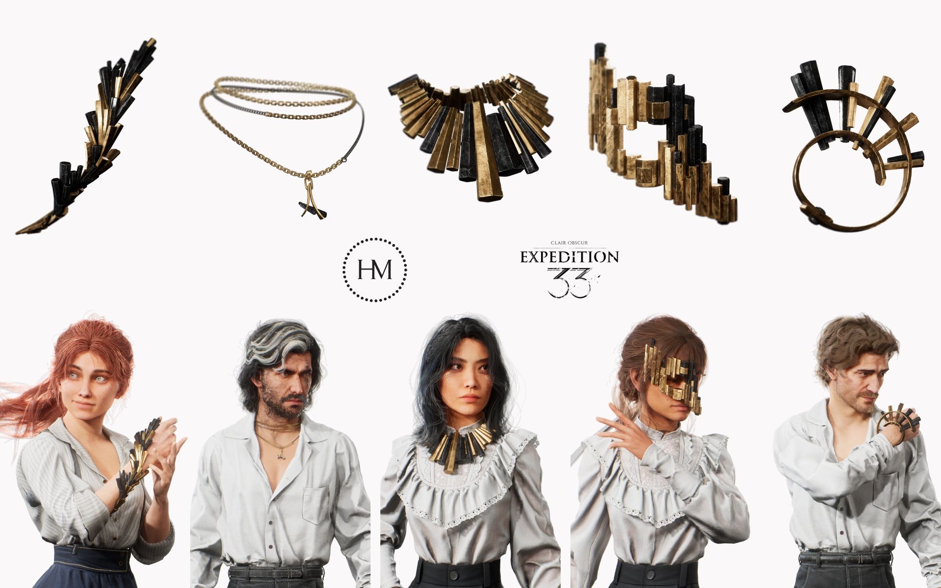 Clair Obscur: Expedition 33 lanza colaboración con la diseñadora de joyería independiente, Hannah Martin