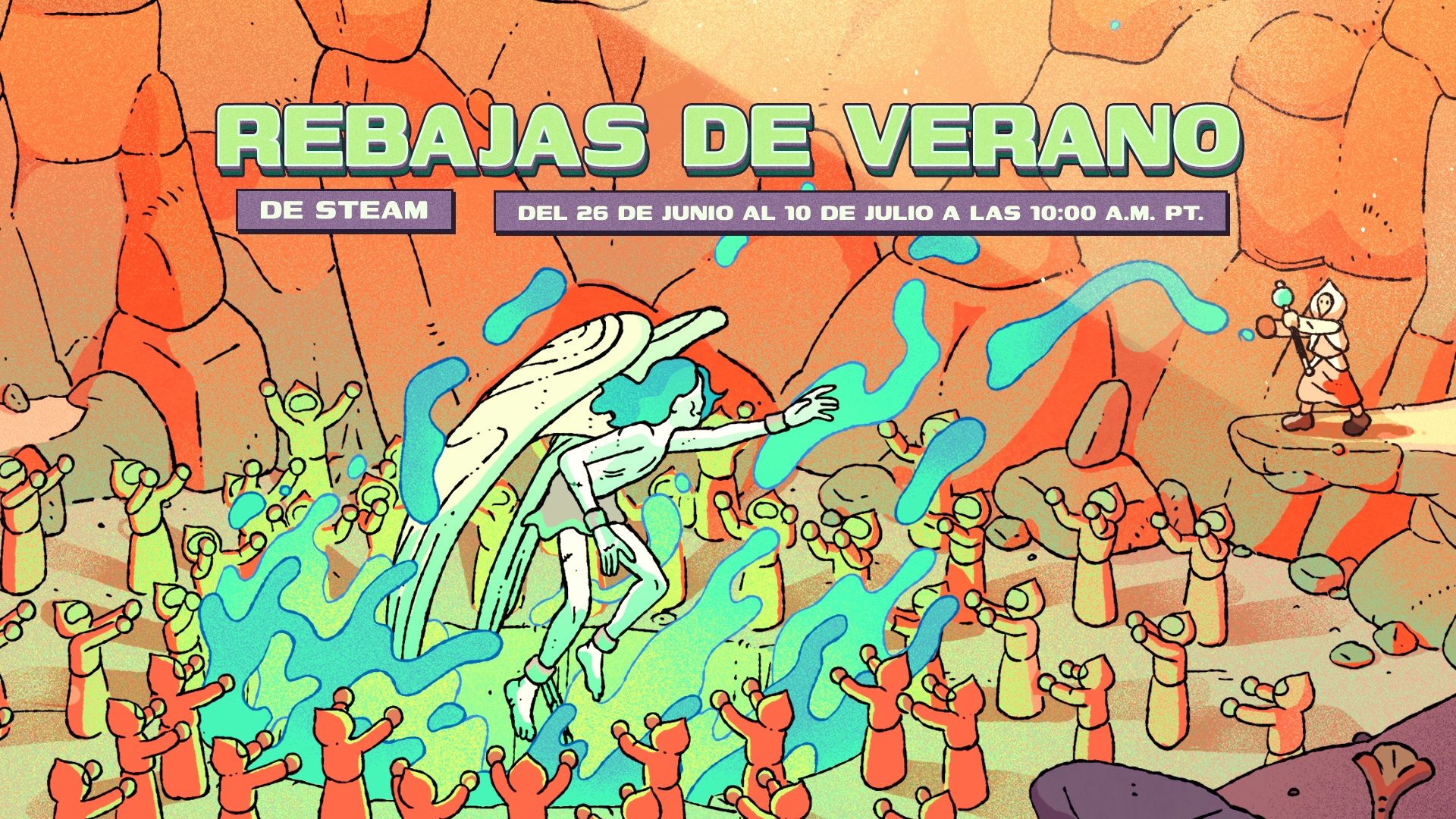 Las Rebajas de Verano de Steam estarán disponible del 26 de Junio hasta el 10 de Julio - Trailer del Evento