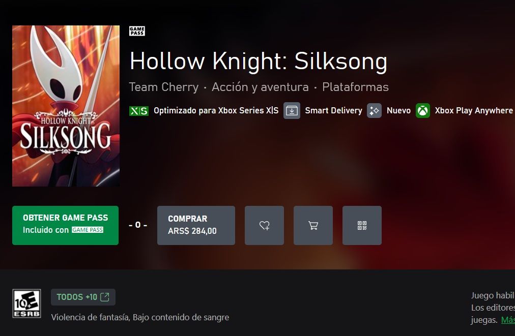 silksong argentina