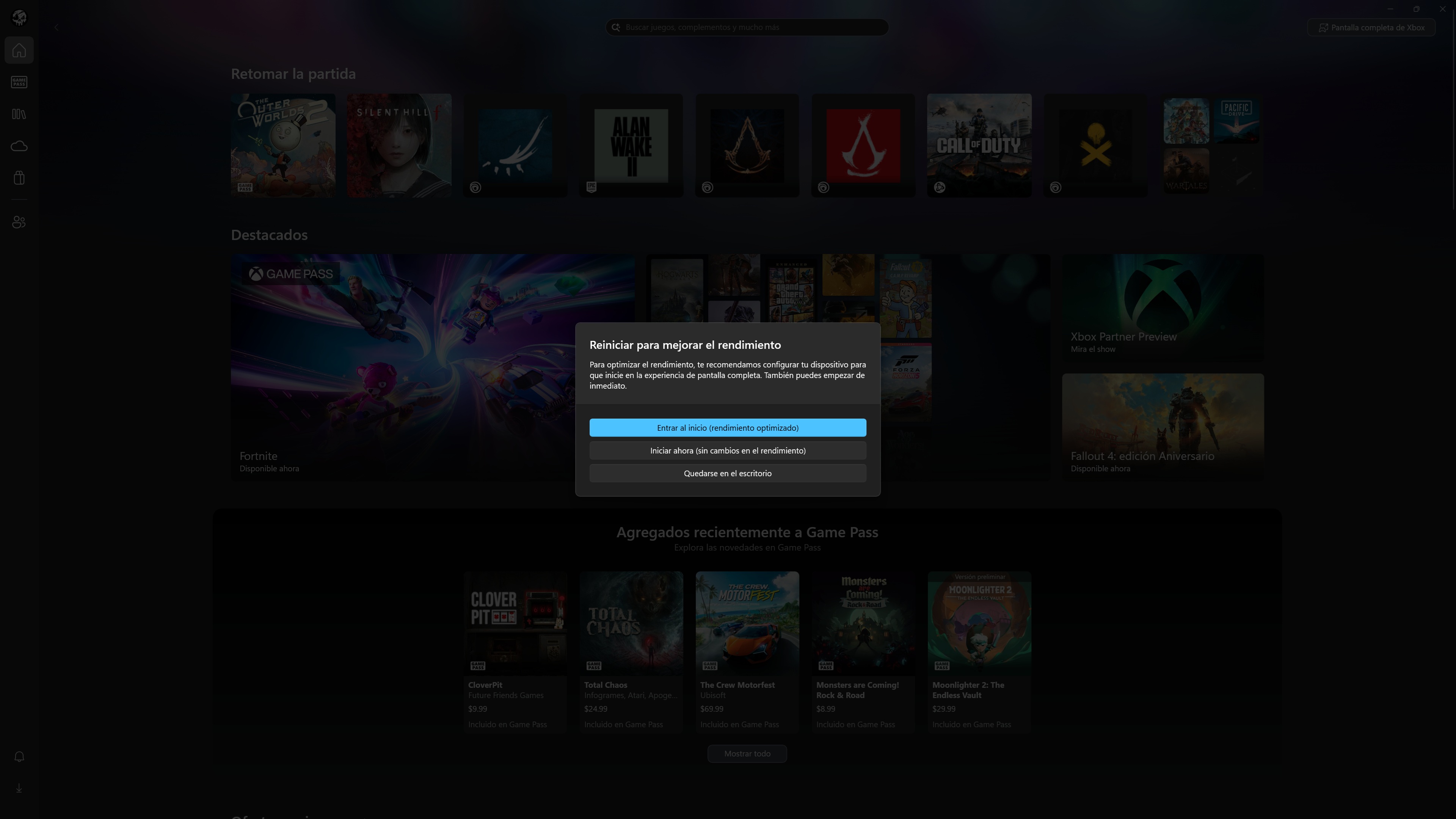 Xbox Full Screen Experience 4