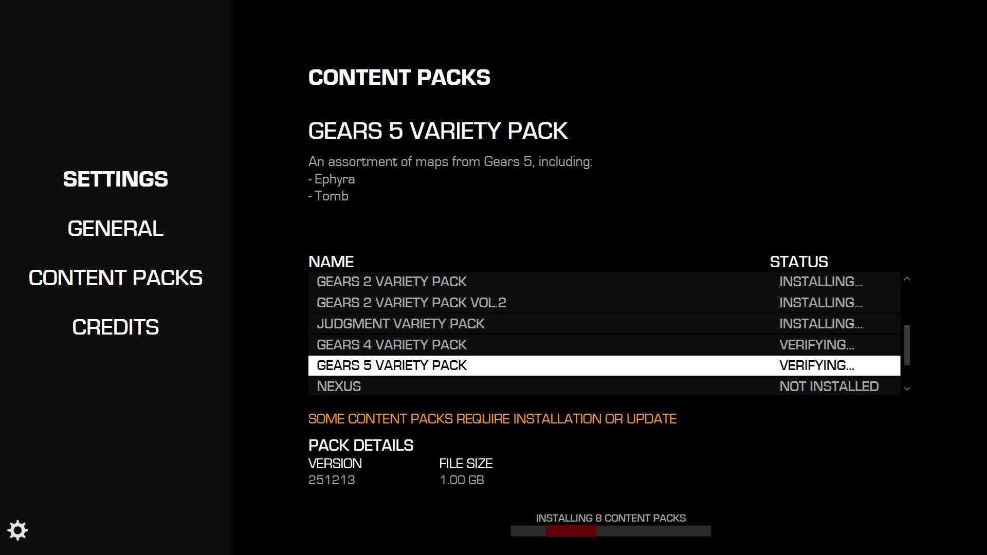 delta online installation map packs verify